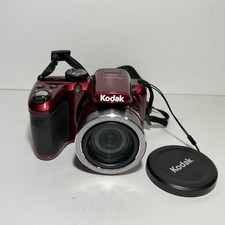 Kodak Pixpro AZ401 Digital Camera HD Astro Zoom Red Tested/Works