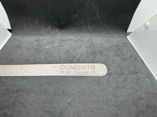 Dumont SS140 Pinzetta in Titanio Tipo H - Utensile di Precisione Swiss Made - - Foto 5 di 12