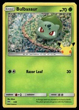2021 McDonald's Canada Collection HOLOGRAM Bulbasaur Basic/Promo/UNplayed #1 on eBay