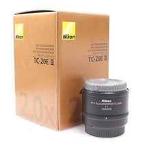 Nikon TC-20E III AF-S Aspherical 2x Teleconverter Lens -VM 7675-