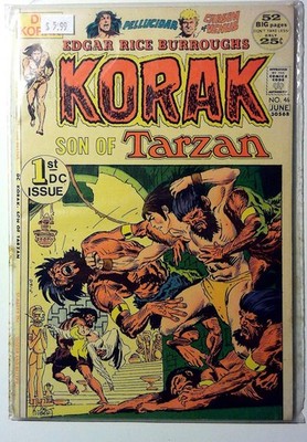 Korak, Son of Tarzan #46 (1972) Western Publishing 1st Print Comic Book