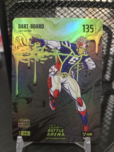 2026 Bo Jackson Battle Arena Dart Board Glow Slime 🔥 Case Hit