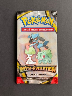 Pokemon Booster - Sample Freizeit Pack Mega Evolution ME1 - Neu DE