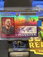 2022 Panini Limited Zach Ertz Membership Auto /99 #MEM-ZER