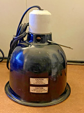 Zoo Med Mini Deep Dome Lamp Fixture Black 5.5 in 100W