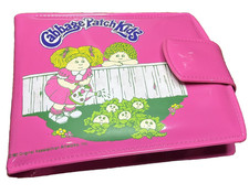 Cabbage Patch Kids Pink Wallet 1983 Vintage C...