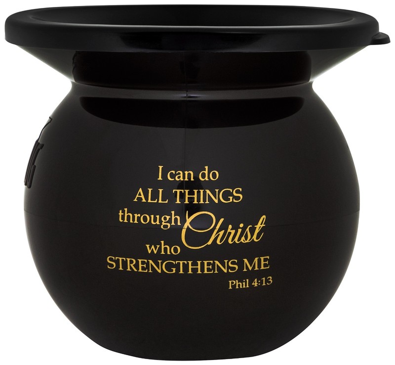 Mud Jug Classic Philippians 4:13 Cross No Lid