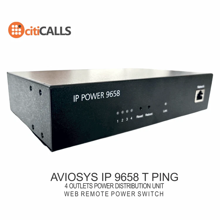 Aviosys IP9658T 9658 4 Port Network AC Web Power Switch Controller PING IP 9258 - Image 2 of 4
