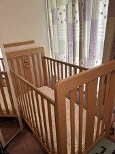 Mamas And Papas Marianna Clean Cot With Mattress Good Condition