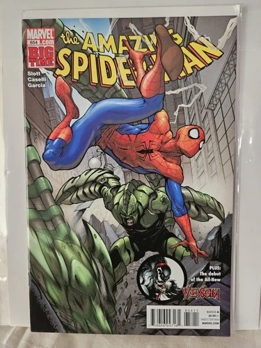 Amazing Spider-Man #654 1st Appearance Agent Venom Marvel 2011 VF