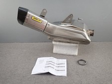 Triumph Street Triple 765 S/R/RS 2017-19 Genuine Option ARROW Slip-on Muffler