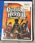 Guitar Hero III: Legends of Rock (Nintendo Wii, 2007) Complete In Box Tested