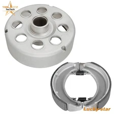 For Honda TRX300 TRX300FW 2×4 4×4 Fourtrax 1988-2000 Rear Brake Drum Hub Shoes