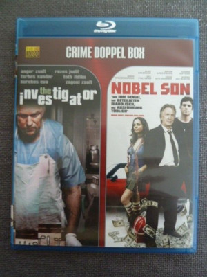 Crime Doppel Box:  The Investigator + Nobel Son  Blu-ray Neuwertig
