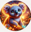 Hayleybug 2025 1 oz Kindle Koala silver Art Round with COA mintage 15