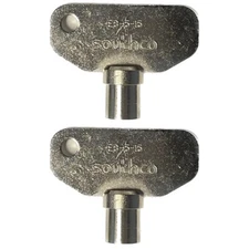 Southco E3-5-15 Steel Tubular Key, For Vise Action Compression Latches, Set Of 2