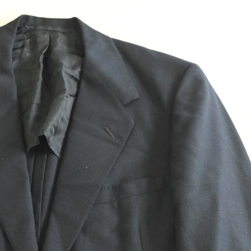 Casaco esportivo vintage Oxxford Clothes 42S azul marinho Zephyr masculino blazer terno - Imagem 2 de 4