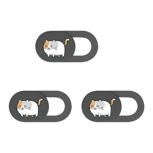 Universal Phone Camera Cover Slide Kitten Camera Cover Protect Security - Afbeelding 6 van 14