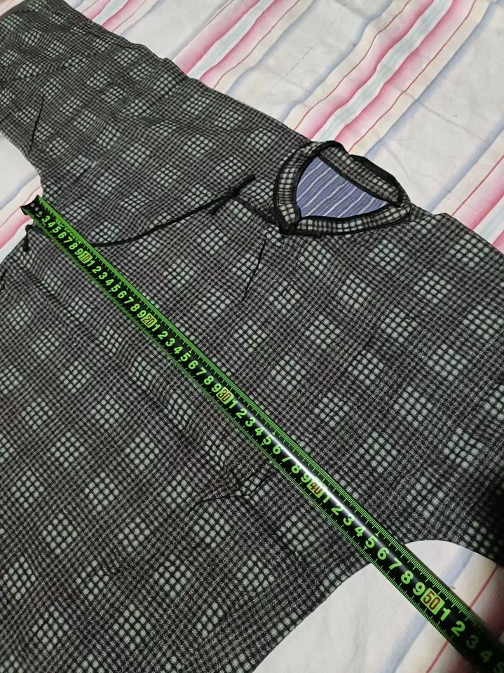 Antigua túnica de seda de la dinastía Qing china, disfraz bordado vintage coleccionable Foto 4 de 4