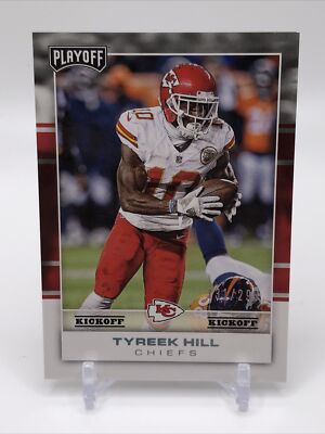 2017 Panini Playoff Tyreek Hill Kickoff Parallel #/299 Kansas City Chiefs