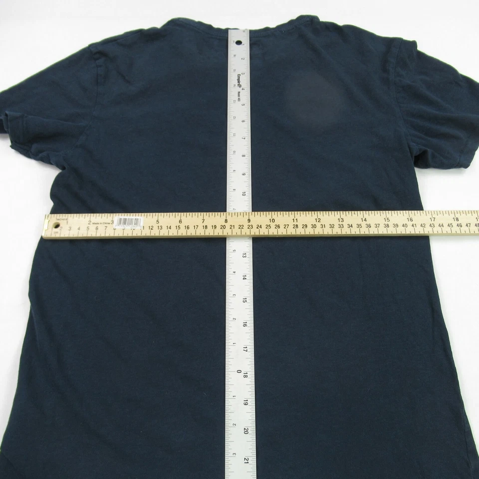 Timberland рубашка женщин маленький короткий рукав синий повседневный карман ворота - Изображение 4 из 4