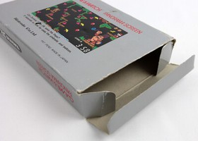 Nintendo Game & Watch Panorama Donkey Kong JR Box Tray Instructions ONLY CJ-93
