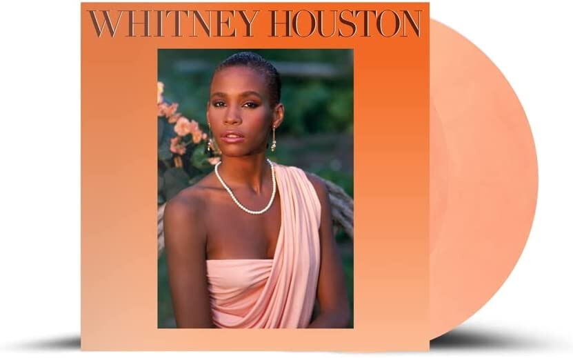 Whitney Houston Colored Orange Vinyl LP New And Sealed