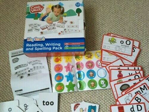 PLAY SMART READING, WRITTING & SPELLING WIPE CLEAN EDUCATIONAL PACK SET - Picture 2 of 7