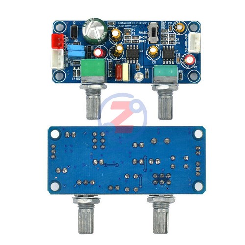 DC 9-32V Pre-AMP Single Low Power Pass Filter Bass Subwoofer Amplifier Board
