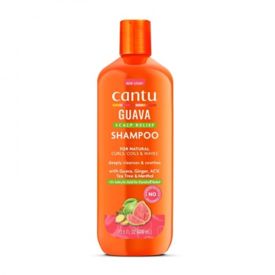 Cantu Anti-Dandruff Shampoo with Guava & Ginger 13.5 fl oz