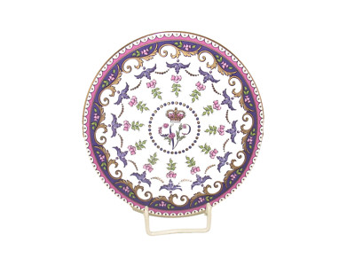 Royal Collection English Fine Bone China Gebäckteller Dm 16,5 cm Queen Victoria