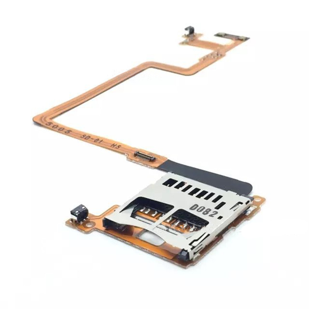 SD Card Tray Slot Socket Cable Ribbon OEM Replacement Part For Nintendo DSi NDSi-image