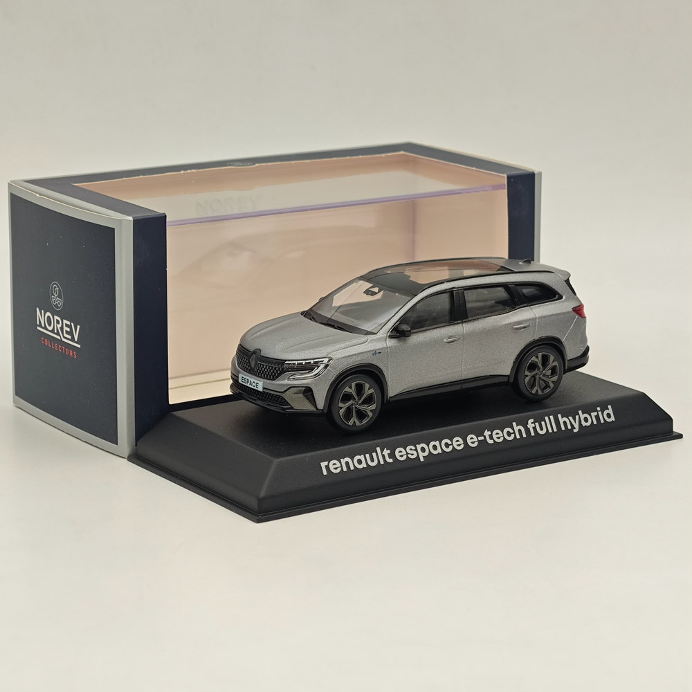 1/43 Norev Espace E-tech Full Hybrid Grey Diecast Model Cars