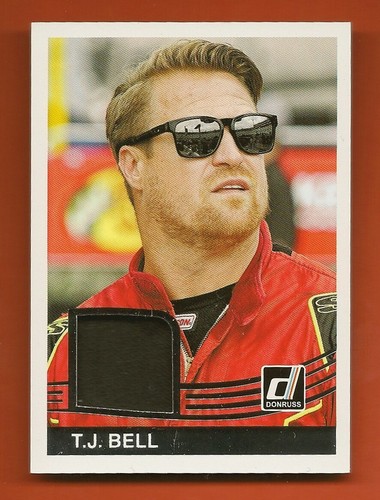 T.J. BELL - 2017 Panini Donruss Racing 