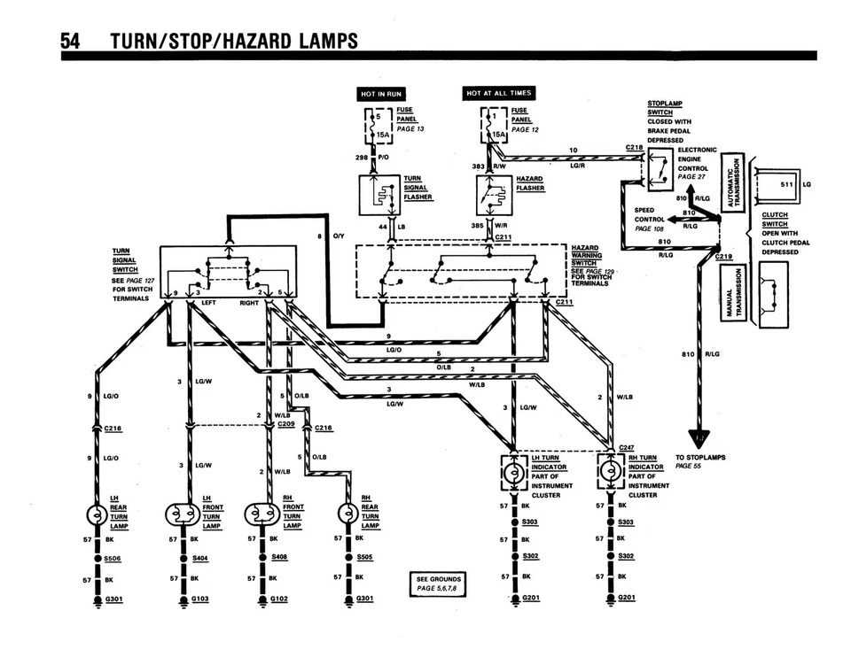 1989 Ford Mustang Electrical Vacuum Troubleshooting Manual - Image 3 of 3
