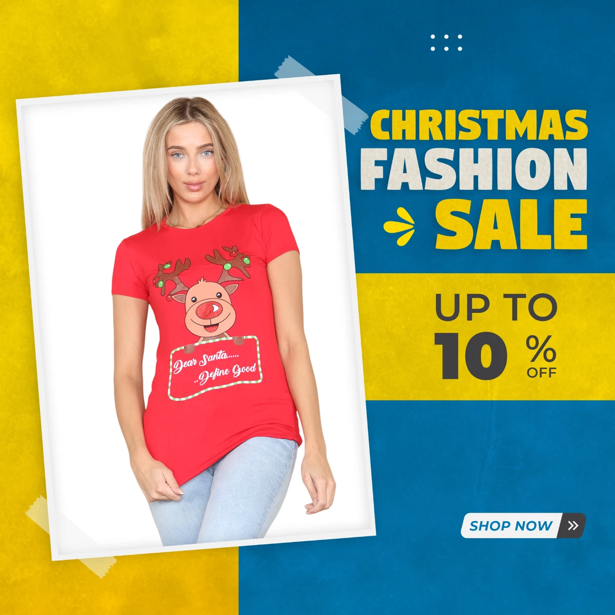 Gyabnw Vrolijk Kerstfeest Tops voor Vrouwen UK Xmas Grafisch T-shirt Dames Vakantie Vakantie Kleding Grappig Bedrukt T-shirt, B-Zwart, L Gyabnw Vrolijk Kerstfeest Tops voor Vrouwen UK Xmas Grafisch T-shirt Dames Vakantie Vakantie Kleding Grappig Bedrukt T-shirt, B-Zwart, L