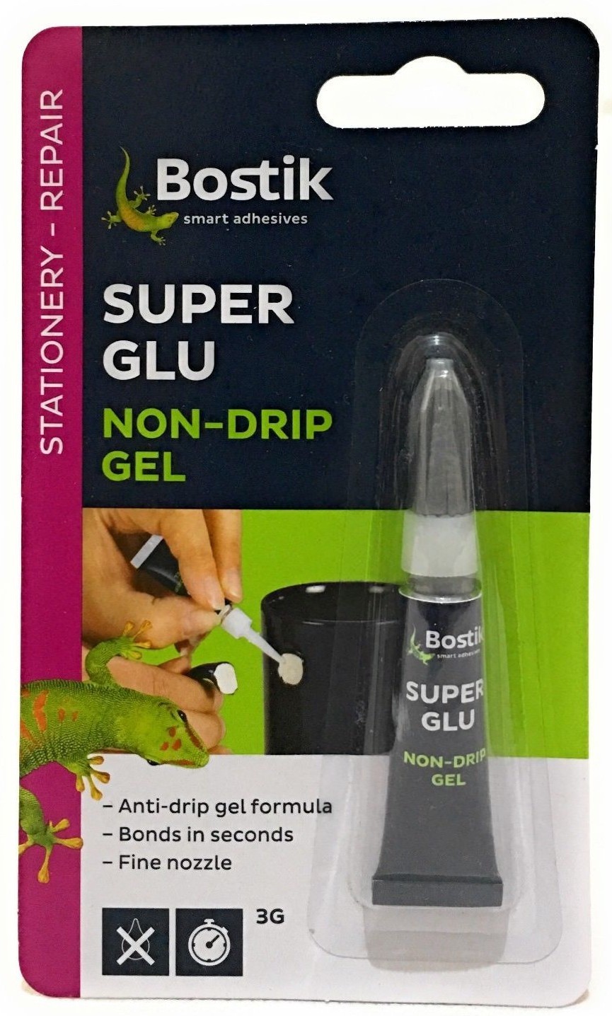 Bostik Adhesive All Purpose For Plastic Fabric Leather & Instant Super