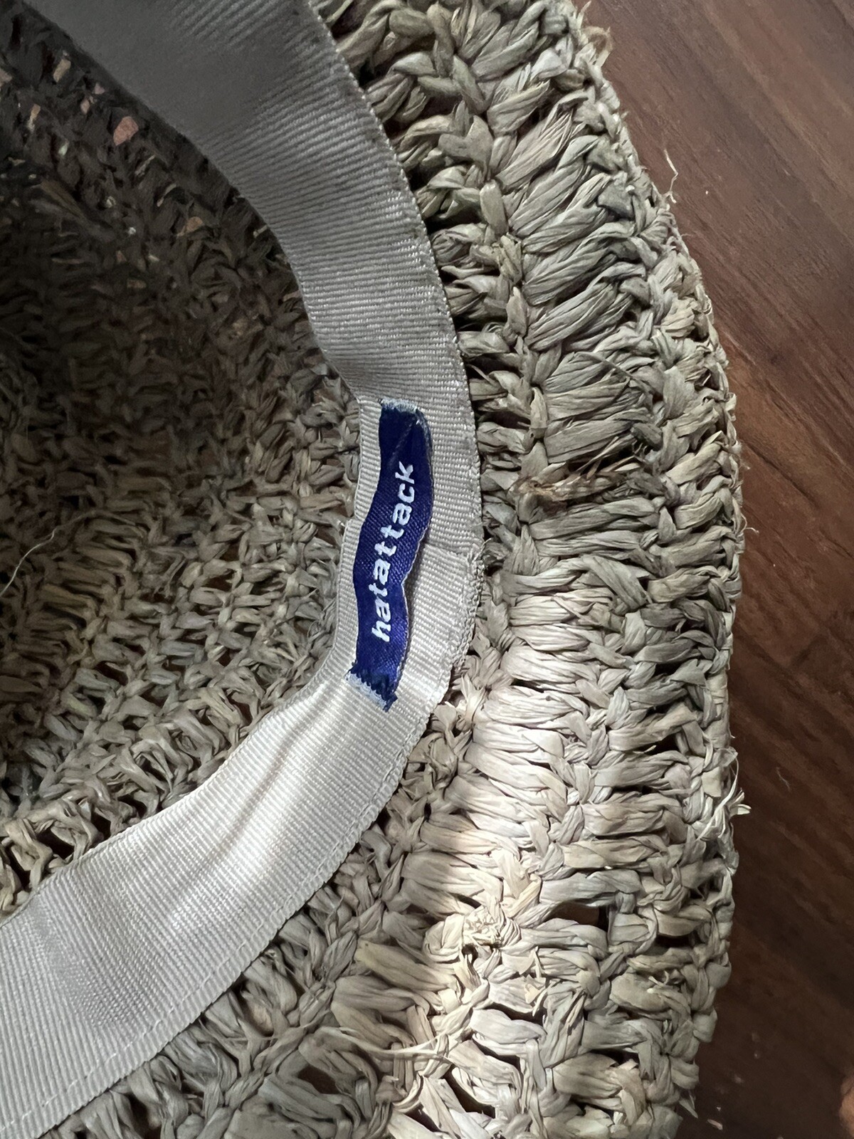 Hatattack Womens Braided Strap Raffia Panama Hat … - image 8