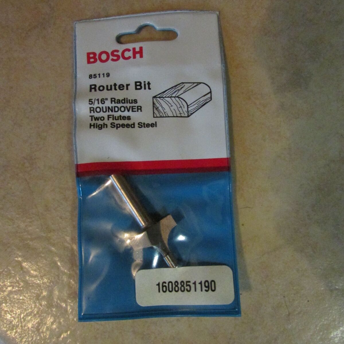 Bosch 1/2-in High-speed Steel Hinge Mortising Router Bit Bosch 1/2-in High-speed Steel Hinge Mortising Router Bit
