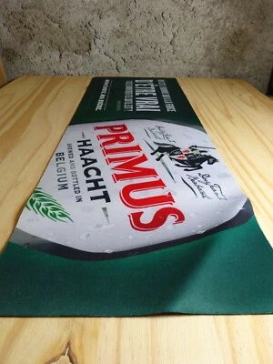 TAPIS DE BAR BARMAT BIERE PRIMUS HAACHT - Photo 1/2
