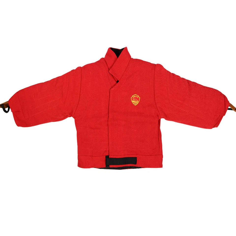 Traje Mordedura de Perro Protección Corporal Policía Perros Entrenamiento Lino Fuerte Chaqueta Pantalones Foto 2 de 4