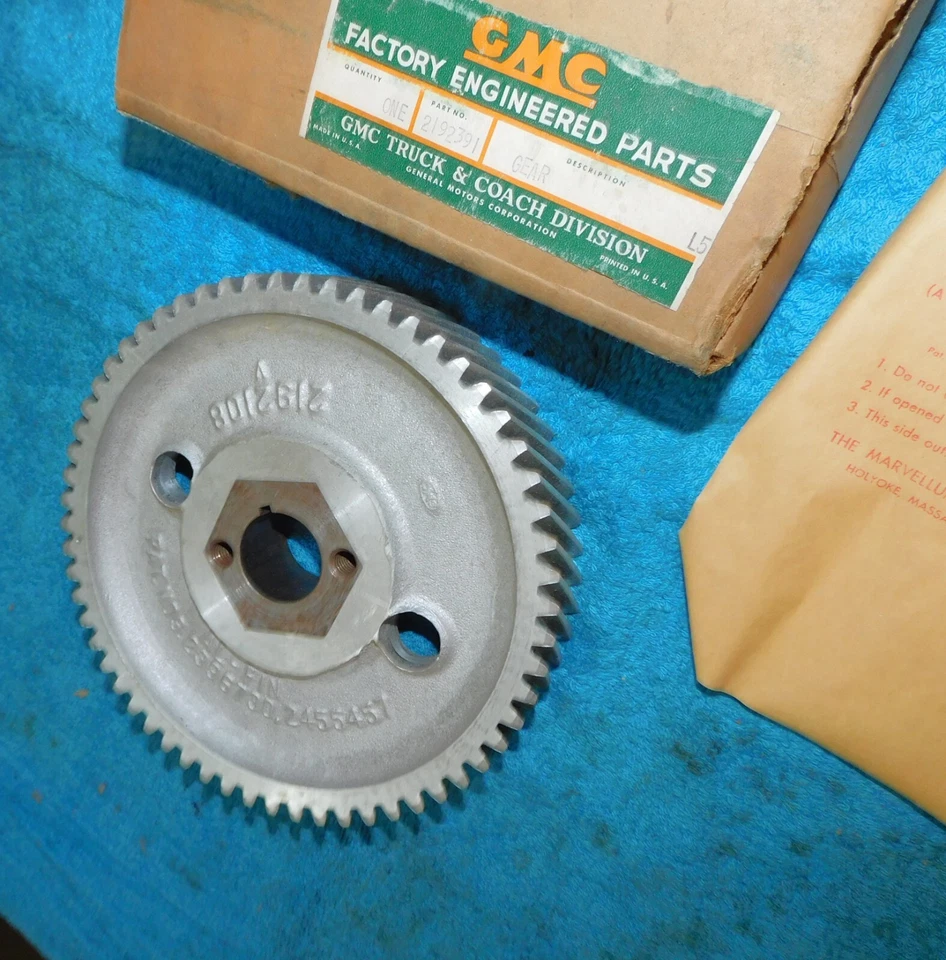 1939-1955 GM GMC Chevrolet Truck NOS 361 426 503 ENGINE CAMSHAFT TIMING GEAR - Image 3 of 4