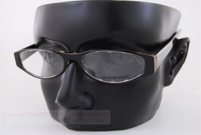 Closeout New Emporio Armani Eyeglass Frames 9089 GX4 Black 52mm w