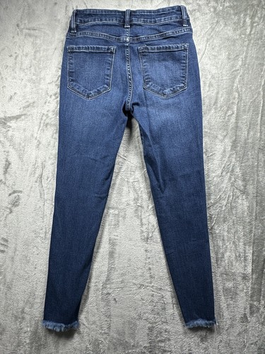 Kancan skinny mid rise distressed jeans size 26 - Picture 2 of 8