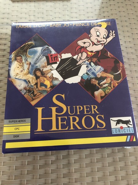 Súper Heros Amstrad Cpc Disk. Nuevo. Sin Abrir!