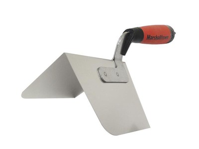 Marshalltown M25RD Curved Outside Corner Trowel DuraSoft Handle 5in M/TM25RD