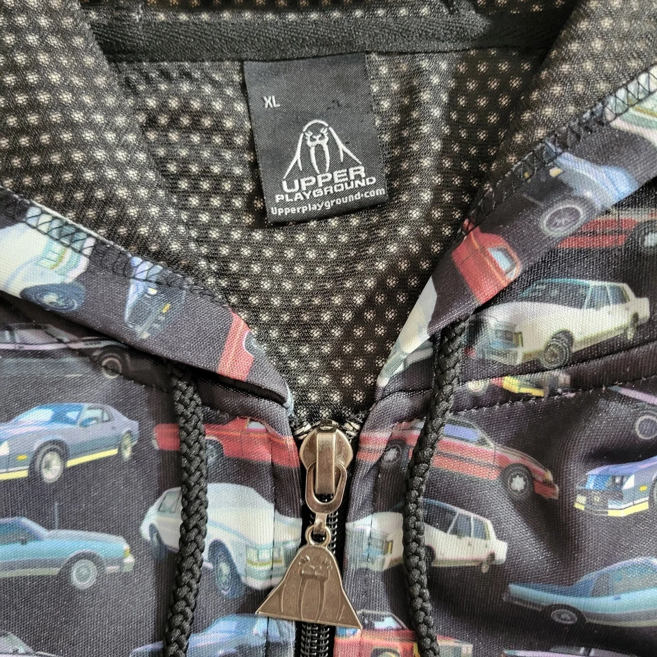 Куртка с капюшоном Upper Playground Classic Car All Over Print Dennis Kennedy размер XL - Изображение 4 из 4