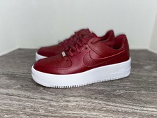 Size 5 - Nike Air Force 1 Sage Low Team Red for sale online | eBay