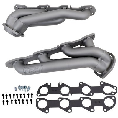 BBK 4028 Shorty Headers 1-3/4'' Titanium Ceramic For 09-20 Charger 5.7 Hemi