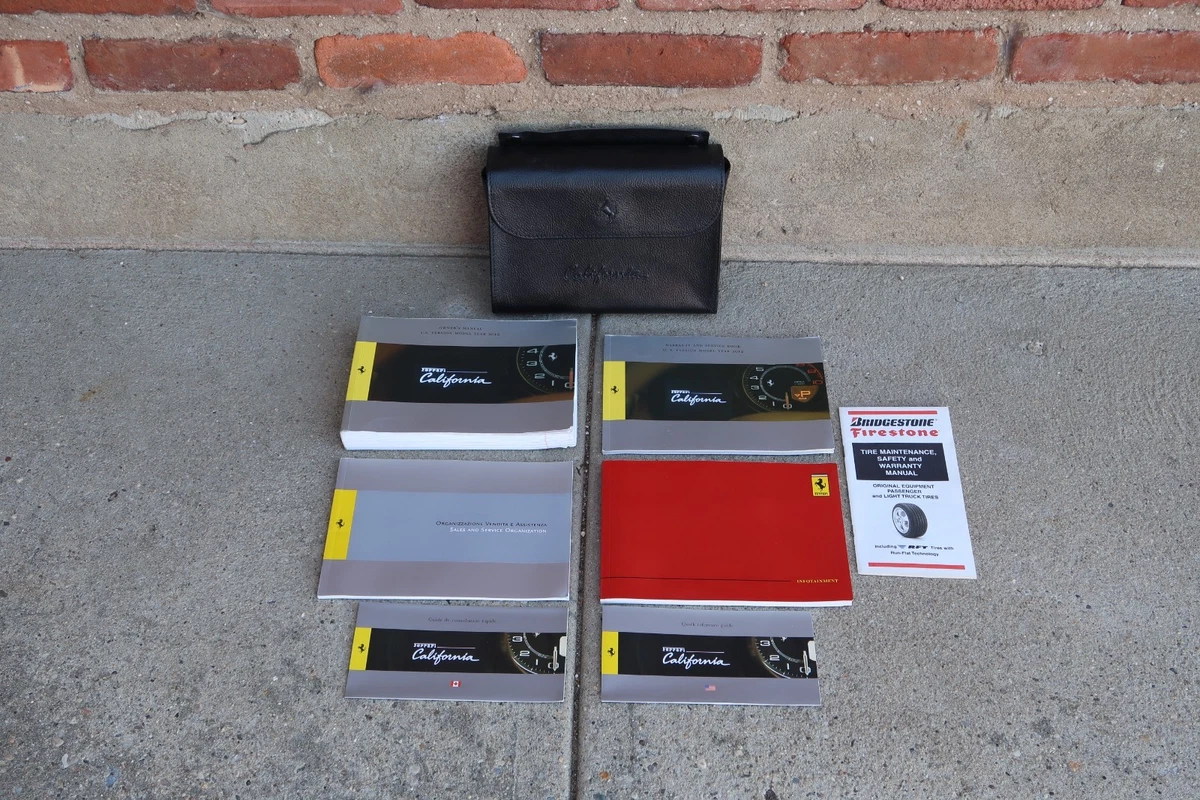 Other for Ferrari California Manuals and Literature for sale | eBay